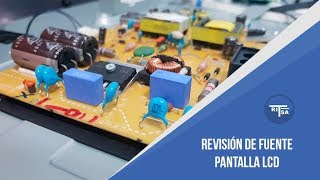 Fuente de poder de TV LCD  Reparación [upl. by Robers]