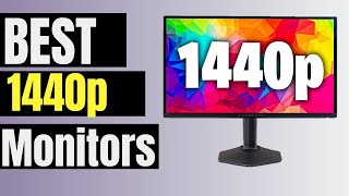 Top 5 Best 1440p Monitors for Gaming in 2024 [upl. by Godderd]