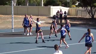 Wimmera FNL RD1 Netball 2024 Minyip Murtoa vs Nhill [upl. by Ardnama]