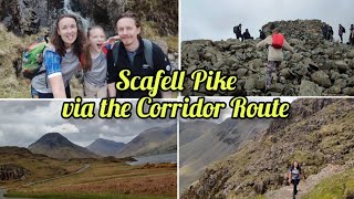 Scafell pike hike  via the Corridor route [upl. by Adniral]