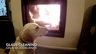 How to Clean the Glass on a Wood Burner Stove [upl. by Vharat]