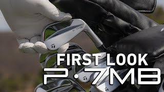 Testing the AllNew P·7MB Irons  TaylorMade [upl. by Kallick]