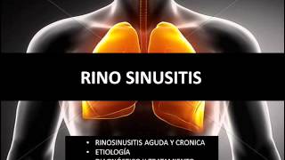 Rinosinusitis  Fisiopatología respiratoria [upl. by Boothe]