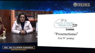 PROXENETISMO  Luces Cámara Derecho 122  Egacal [upl. by Eerual131]