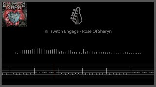 Killswitch Engage  Rose Of Sharyn Bass Backing Track  Tabs Instrumental [upl. by Aikim706]