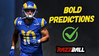 Fantasy Football Bold Predictions League Winners and Busts [upl. by Ahsatsan]