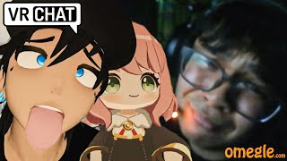 ANYA VOICE TROLLING ON OMEGLE  ft NoLogicDavid amp Miocchi [upl. by Evy]