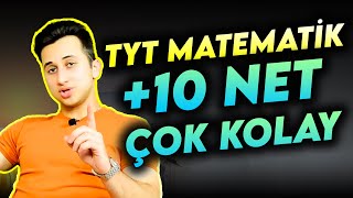 TYT MATEMATİK 1015 NET İÇİN EN KOLAY KONULAR [upl. by Eadie447]