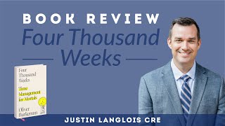 Book Review Four Thousand Weeks [upl. by Feil]