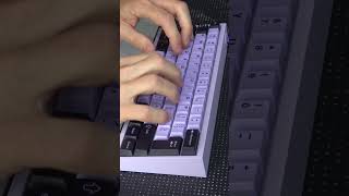 Prueba escritura typing test modding Wooting 60HE con Gateron Magnetic Jade y keycaps PBT [upl. by Amar]