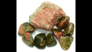 Healing Crystals Unakite Information Video [upl. by Nilson]