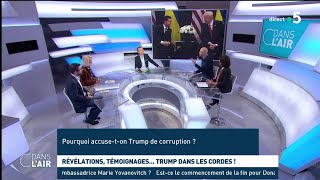 Révélations témoignages Trump dans les cordes  cdanslair 15112019 [upl. by Ogdon]