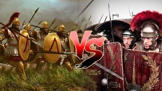 How Did The Romans Beat The Greeks Legions Vs Phalanx Gladius Vs Sarissa [upl. by Eisaj884]