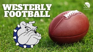 Westerly Bulldogs Varsity Football Div 2 Quarterfinal vs Moses Brown  November 8 2024 [upl. by Oicnoel233]