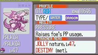 Pokemon Ruby Destiny  Reign of Legends  All Legendaries [upl. by Notyalc]