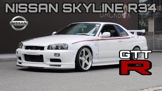 My Nissan Skyline R34 GTTR NISMO walkaround GTR body [upl. by Netsrijk]