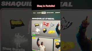 Shaq is in Fortnite 😎 fortnite shaq shaquilleoneal [upl. by Aihseyn174]