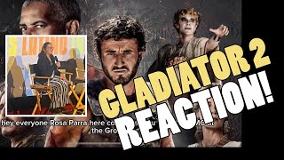 Gladiator 2 Non Spoiler REACTION [upl. by Nylarac765]