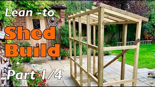 How to Build a SHED Part 1 Base and Frame [upl. by Nannerb]