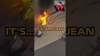 F1 Driver Reacts to Romain Grosjeans Crash GOOSEBUMPS [upl. by Loux]