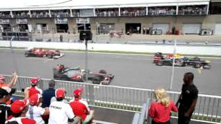 F1 Start 2012 Canada Grand Prix [upl. by Enelyar730]