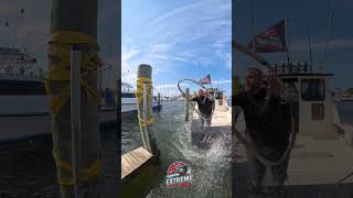 Guy jumps from boat to win Extreme Boat Docking [upl. by Consolata171]