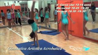 Lezione di Ginnastica Artistica Acrobatica [upl. by Asiralc]