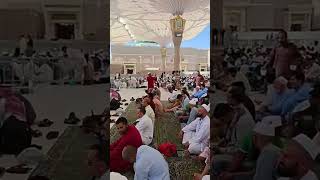 Dream Jumma Prayer in Madina 😍  Madina  Jumma Mubarak jummamubarak jumma islam shorts madina [upl. by Neela]