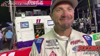 JJ Yeley Rick Ware React To Yeleys First Top 10 Finish In 10 Years [upl. by Nerol]