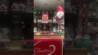 Nice display by Clintons ❤️❤️❤️ november christmas display stafford [upl. by Nelleyram590]