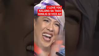 ilove you nalang sa tago kilig c vice short viralvideo music [upl. by Nylatsyrk]