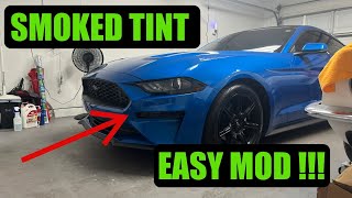 Smoked Tint Install On S550 Mustang [upl. by Adiela990]