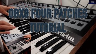 🔊 I Made 4 PATCHES for the Oberheim OBX8 [upl. by Adahsar918]