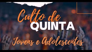 Culto de Jovens e Adolescentes  31102024 [upl. by Corneille]