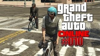 Lets Play GTA 5  ONLINE 010  Mission  FahrradRennen [upl. by Irep]