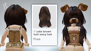 OMG GET THIS NEW BROWN HAIR FOR FREE NOW 🏃‍♂️ [upl. by Gale]