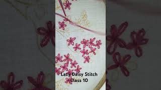 Lazy Daisy Stitch [upl. by Swee761]