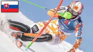 PETRA VLHOVÁ 2 KOLO SLALOM V LIENZI 2023 [upl. by Nanam]