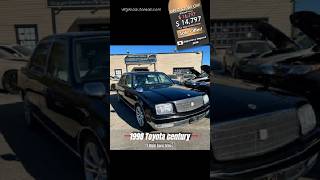 1998 Toyota Century V12 JDM Luxury 270HP VIP Chrome Trim 9510 Condition – Only 14797 [upl. by Dnalram977]