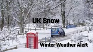 UK Snow Forecast 2024  Winter Weather Alert  UK Snow Winter  winter Travel Alert UK  news [upl. by Nollahs262]