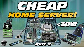 EXTREME Mini PC Server BUILD  No Seriously  Frankenstein Server  but does it work [upl. by Ecyle]