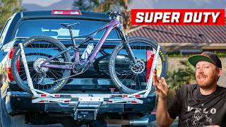 1UP USA Super Duty Bike Rack Double Unboxing and Install [upl. by Nivrek]