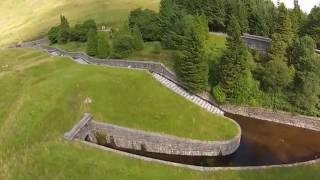 Beacons Reservoir flight DJi F450 [upl. by Anaugahs]