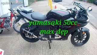 Mẫu moto yamasaki 50cc dành cho học sinh sắp về Việt Nam [upl. by Osrit]