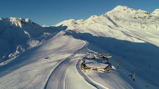 Erste Spur in Serfaus im Skigebiet SerfausFissLadis Winter 2122 [upl. by Acsicnarf]