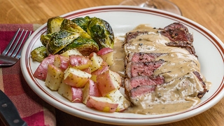 French Pepper Steak Steak au Poivre [upl. by Lledner875]