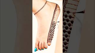 Beautiful dotted feet mehndi designpairon ki mehandileg mehndi design youtubeshorts trending [upl. by Crista]