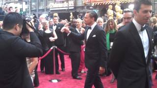 Oscar Red Carpet 2014 Leonardo DiCaprio Bruce Dern Kevin Spacey Christoph Waltz [upl. by Huxley334]