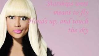 Nicki Minaj  Starships Lyrics [upl. by Ruphina]