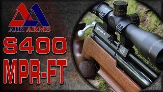 Air Arms S400  Air Gun Shooting amp Gun Review [upl. by Gore349]